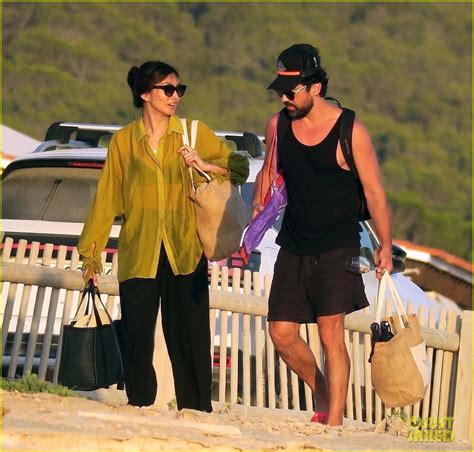 dominic cooper gemma chan|Dominic Cooper Goes Shirtless for Romantic Beach Day with .